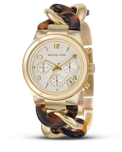 michael kors ladies tortoise bracelet watch|Michael Kors pave bracelet.